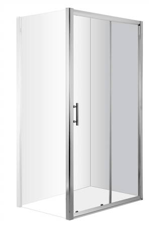 Drzwi prysznicowe wnękowe 160 cm - przesuwne